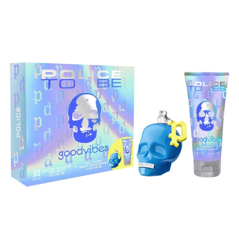 to Be Goodvibes Eau De Toilette for men 40 ml Spray Shampoo and Gel 100 ml