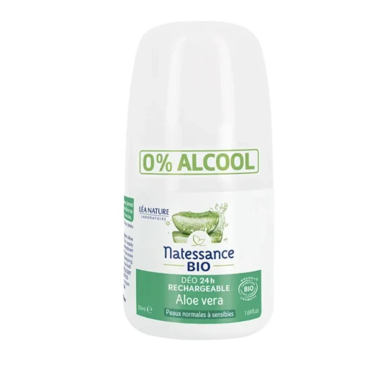 Refillable Deodorant 24h Aloe Vera Bio Normal to Sensitive Skin 50ml