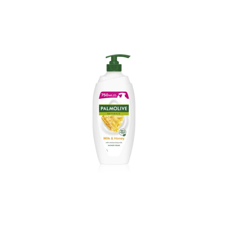 Naturals cream-gel for bath and shower with milk and honey with dispenser 750 ml