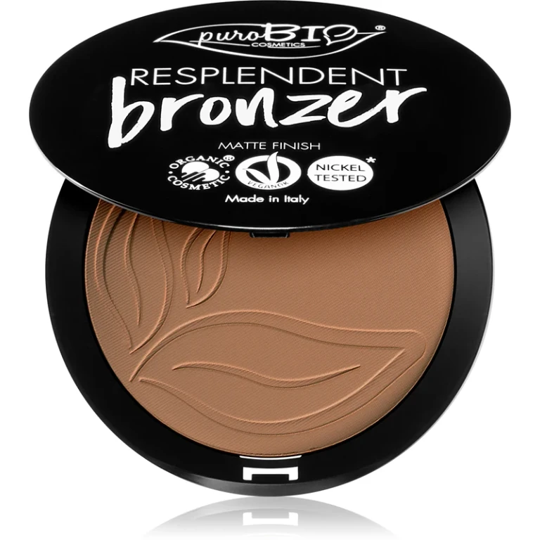 Cosmetics Resplendent matte bronzer color 01 Pale Brown 9 g