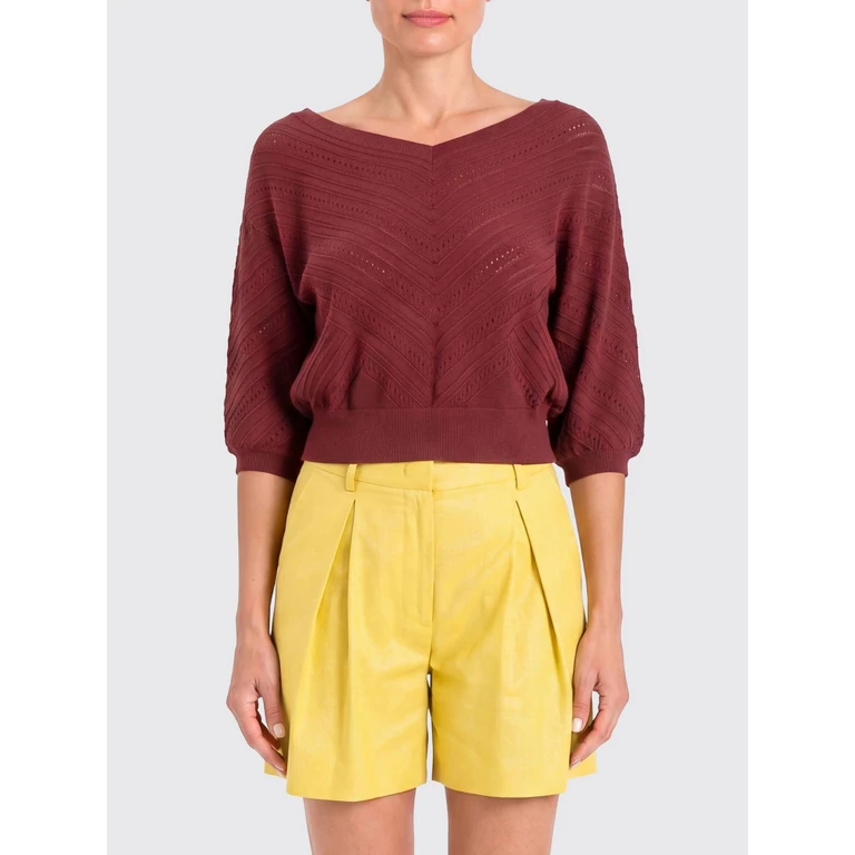 Perforated Viscose Knit Top (261AT304000260)