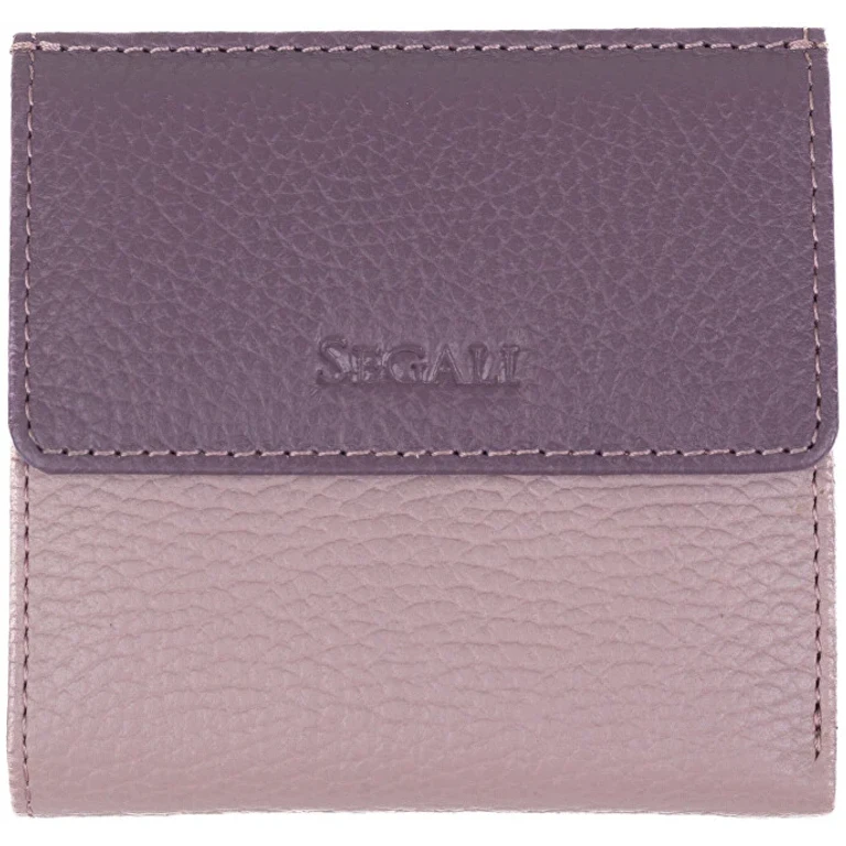 Women's Leather Wallet pink orchid