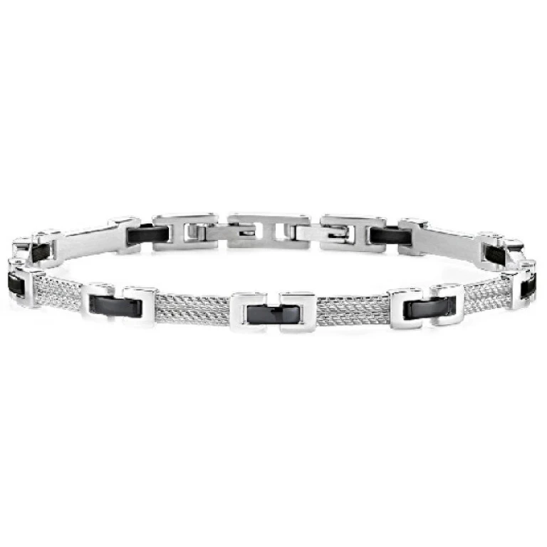 Men's Bracelet in Stainless Steel Cross Skr36