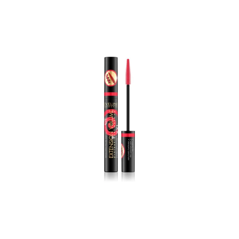 Extension Volume Mascara Extra Volume With False Eyelash Effect Color Black 10 Ml