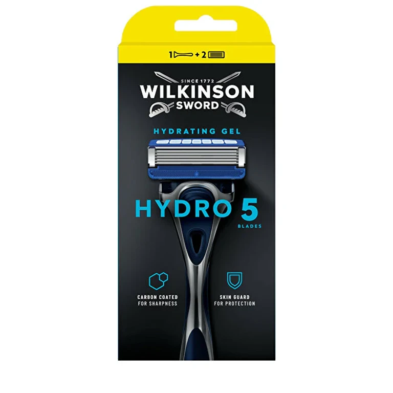 Hydro 5 razor with two replacement heads