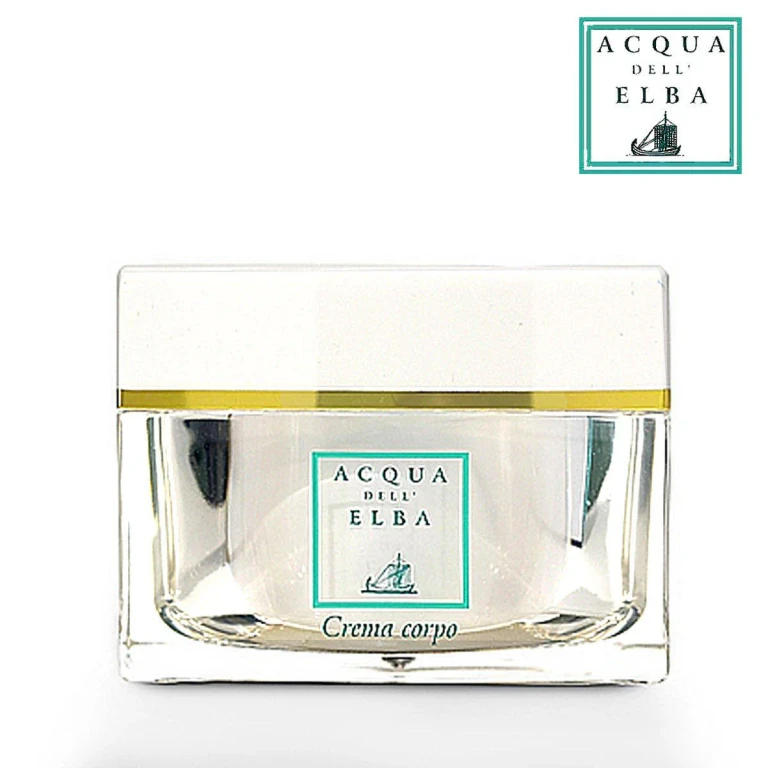 blue woman body cream in jar 200 g