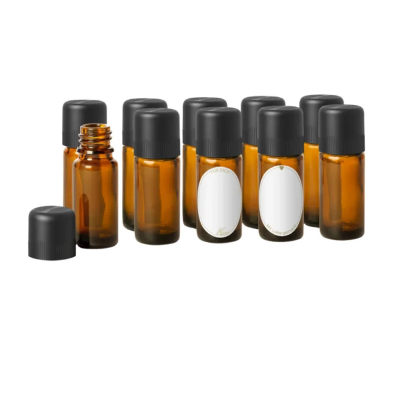 Set of 10 ml bottles