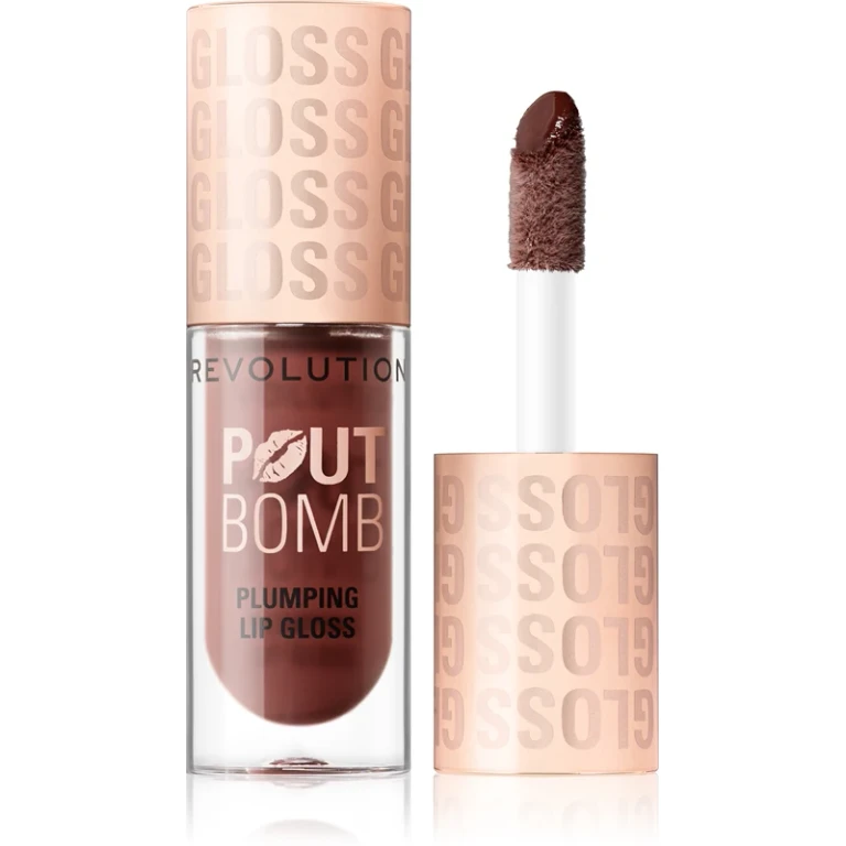 Pout Bomb Volumizing Lip Gloss Espresso Cool Nude 4.6 ml