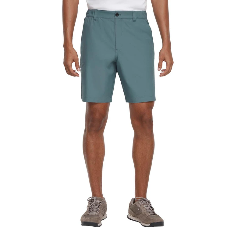Flex Waist Tech Short Green S:- Green, S