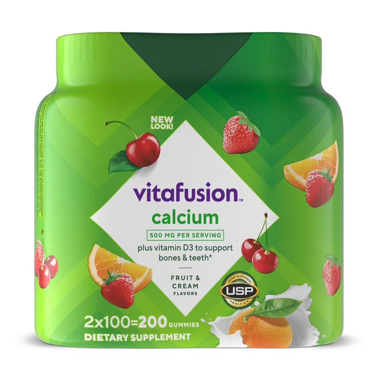 Calcium + D3 Vitamin Gummies, 200 ct.