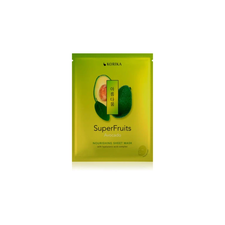 SuperFruits Nourishing Face Mask in Avocado Fabric 25 g