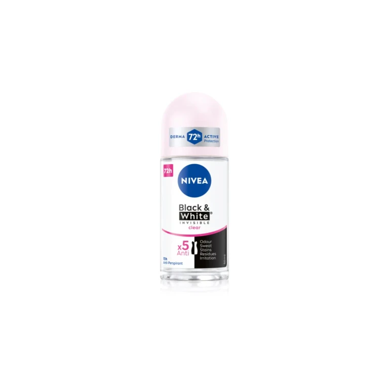 Invisible Black & White Clear antiperspirant roll-on for women 50 ml