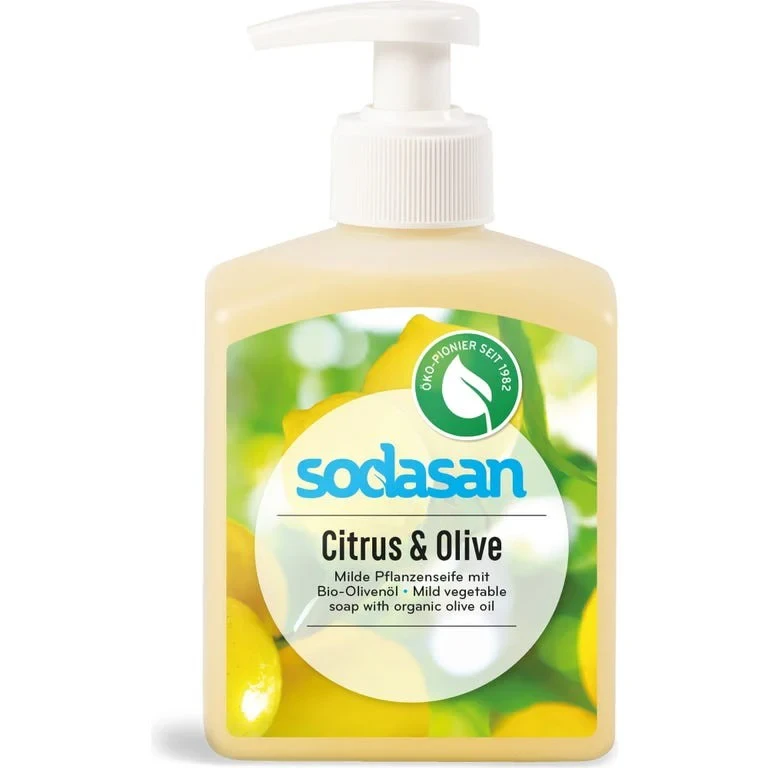 Liquid Soap with Citrus and Olive Oil, 300 ml