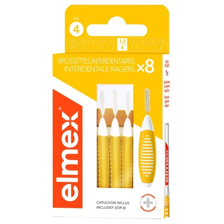 Interdental Brushes 1.3mm (Size 4) x8