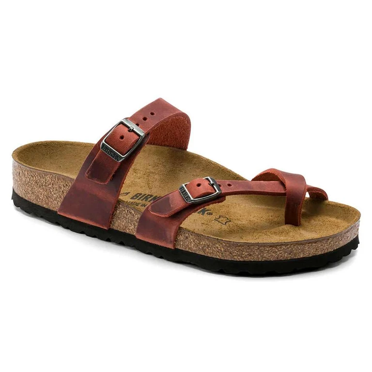Oiled Leather Mayari Sandals