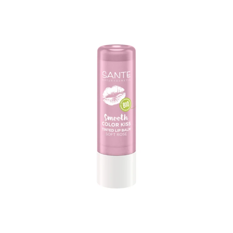 Smooth tinted lip balm Kiss, Soft Rose (4.80 ml)