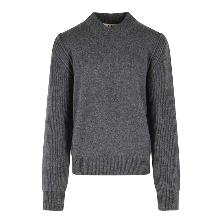 Pull Col Rond - Gris (CVMG0158A0UFZ41400N60)