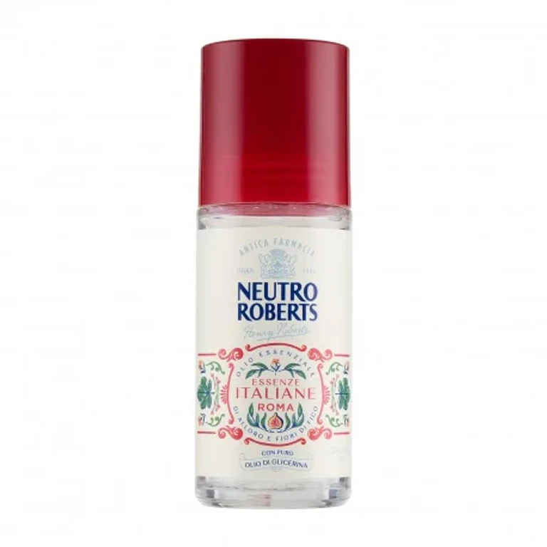Italian Essences Rome - Roll-On Deodorant with Bay Leaf Essential Oil and Fig Flowers 50 ml