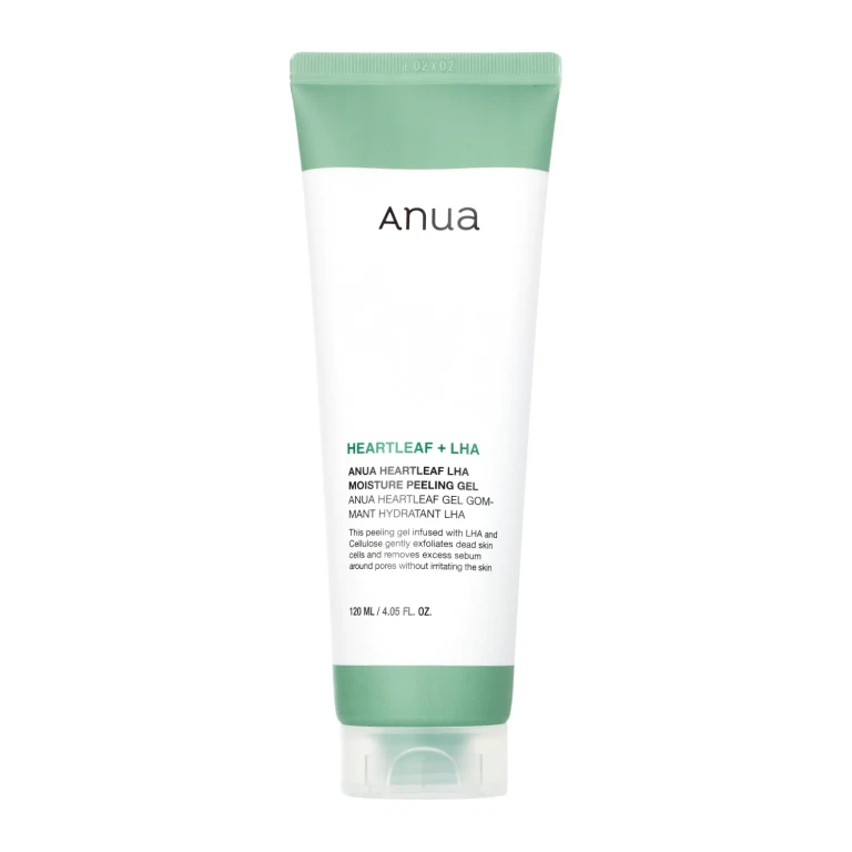Heartleaf LHA Moisture Gel Peeling Scrub Viso 120ml — Gel peeling scrub