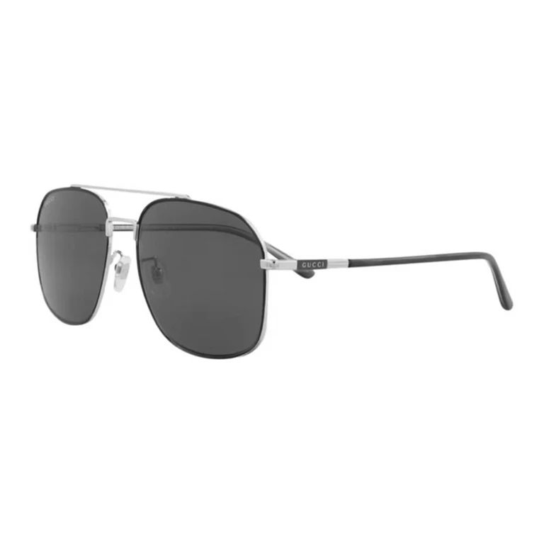 Mens Black Aviator Sunglasses GG1351S 004
