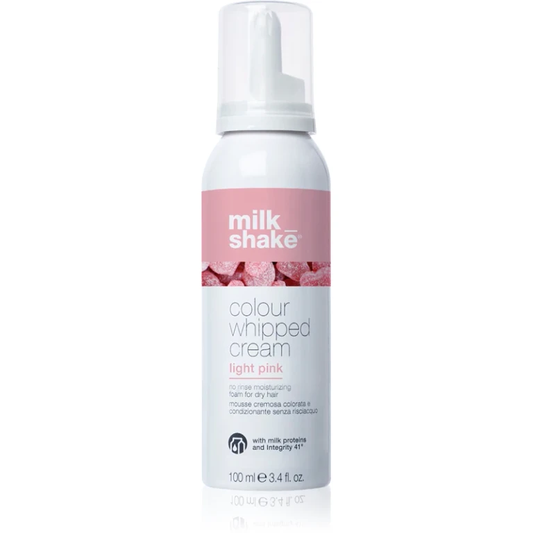 Colour Whipped Cream Coloured Mousse For All Hair Types Light Pink 100ml