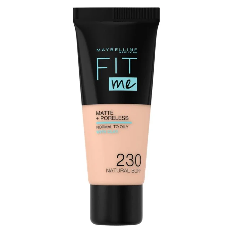 Fit Me Matte & Poreless - Mattifying Liquid Foundation 230 - Natural Buff