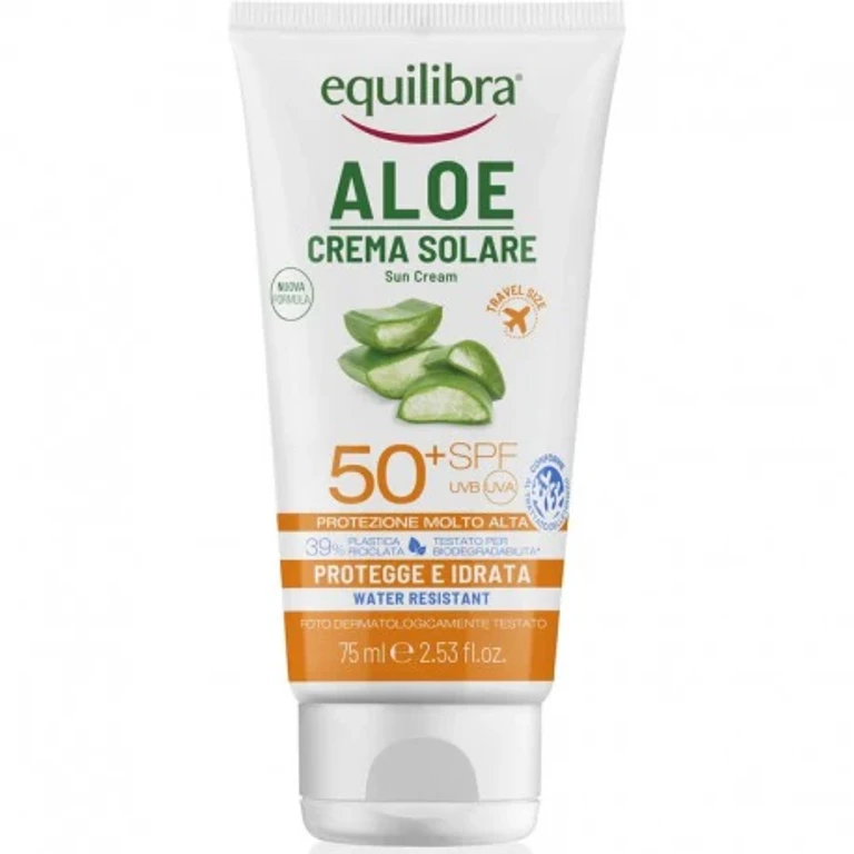 Aloe Sun Cream SPF50 and Tube 75 ml