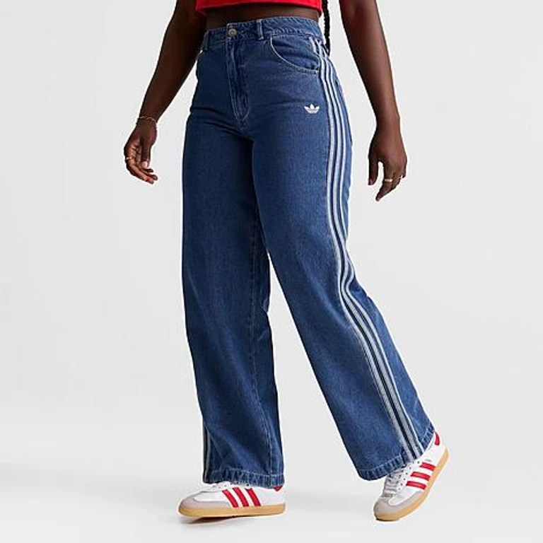 Originals adicolor 3-Stripes 牛仔运动裤
