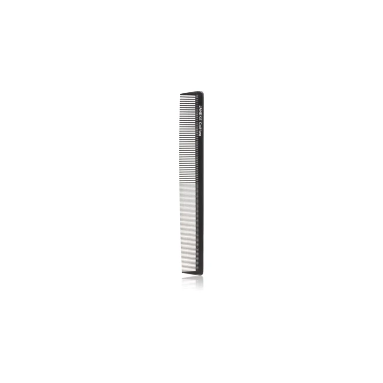 Black Line Wide And Fine Comb For Hair For Heat Protection Of Hair