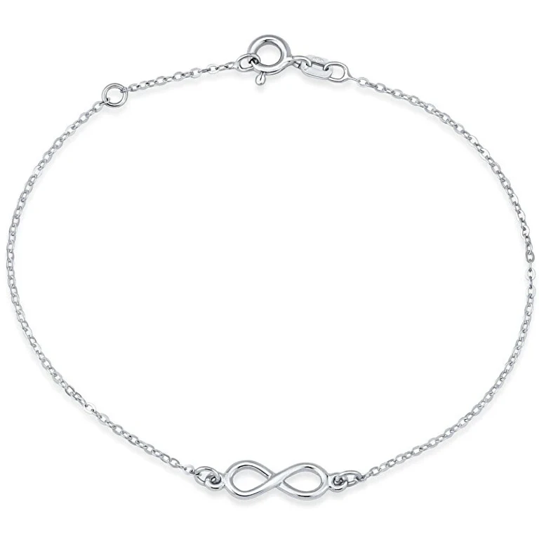 Infinity Bracelet in Silver Smjb024Ee5Zt