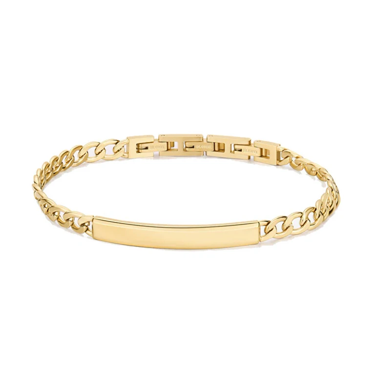 Riptide BTD021 Men's Bracelet Gold Steel