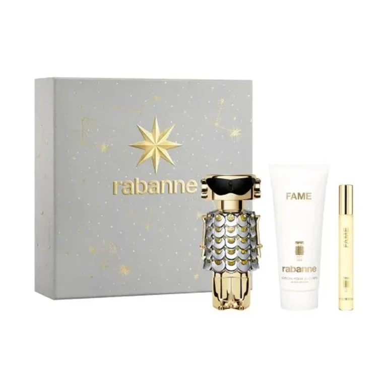 Rabanne Fame Eau de Parfum Spray 80ml Set of 3 Pieces