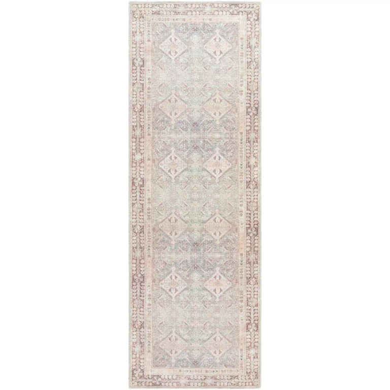 2x8 Amelie Runner Rug:- Blush