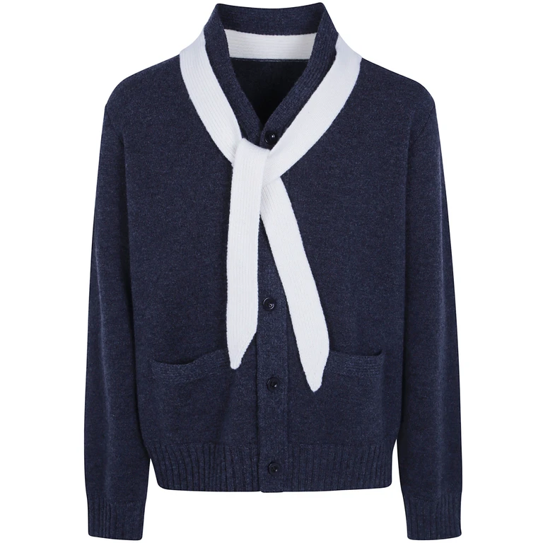 Sweater Wool Knit Cardigan