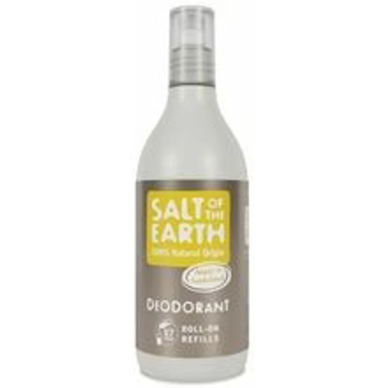 Salt-of-the-earth Amber & Santalwood Deodorant Roll-on refill naturale - 525ml