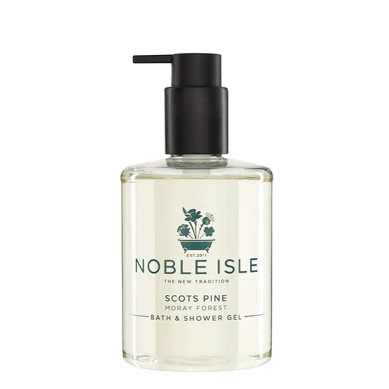 Shower gel and bubble bath Noble Isle Scots Pine