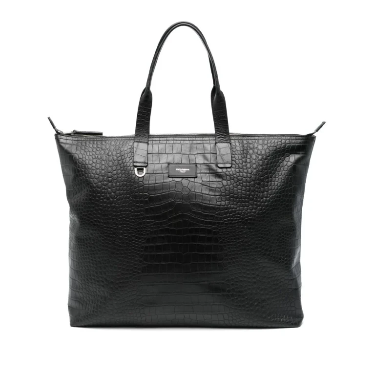 Bum Bag Calf Leather Black