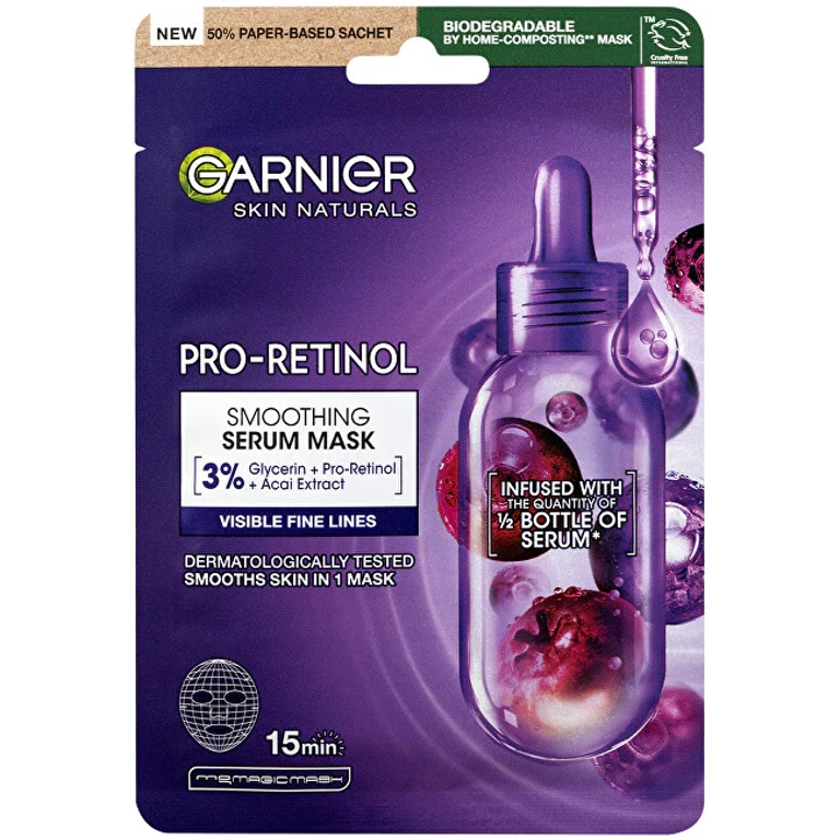Pro-Rétinol Skin Naturals Masque Sérum Lissant