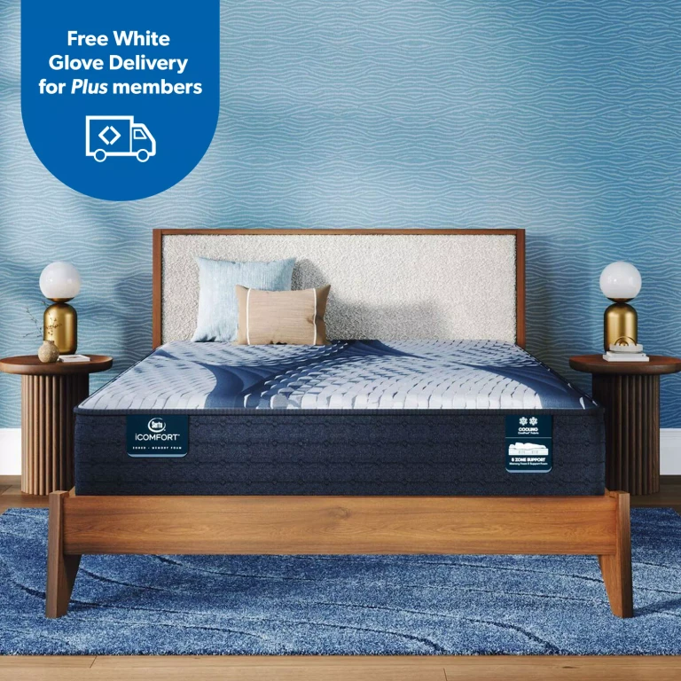iComfort Aveda 12' Plush Memory Foam Mattress:- King, Mattress Only