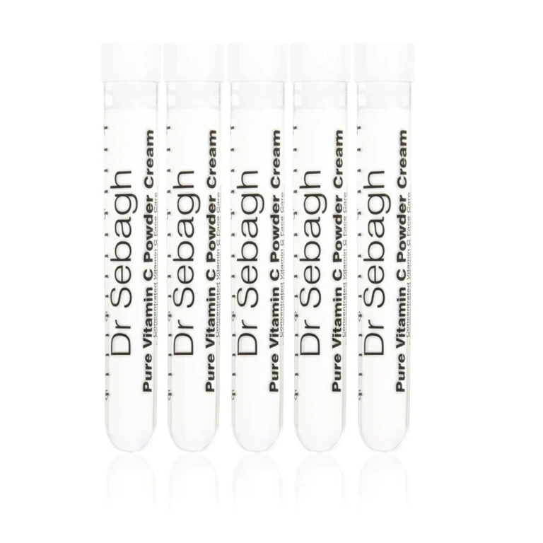 Set Dr Sebagh Pure Vitamin C Powder Cream Revitalizing Face Cream 5pcs 1.95g