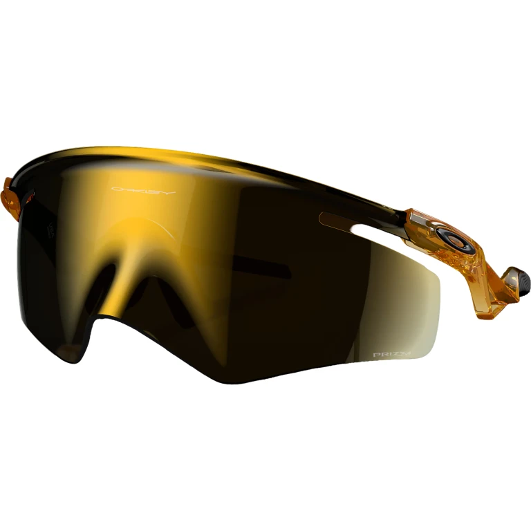 Qntm Kato Sunglasses - Transparent Light Curry - Prizm 24k Lens - Unisex