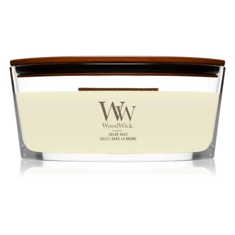 Solar Haze Scented Candle with Wooden Wick (Hearthwick) 453g