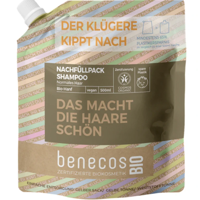 benecosBIO Daily Shampoo Refill 500 ml