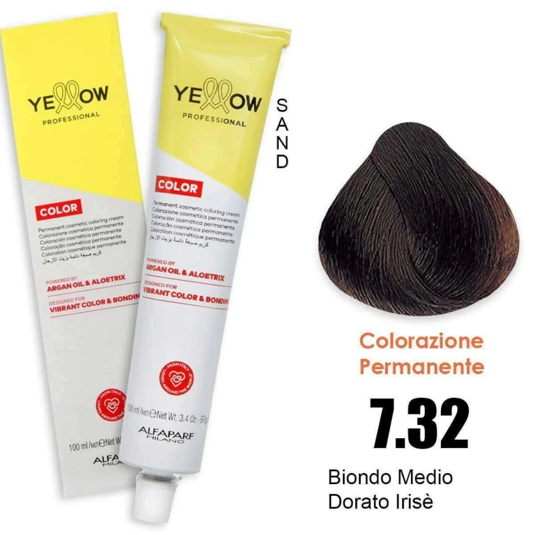 Yellow Color Permanent 7.32 100Ml