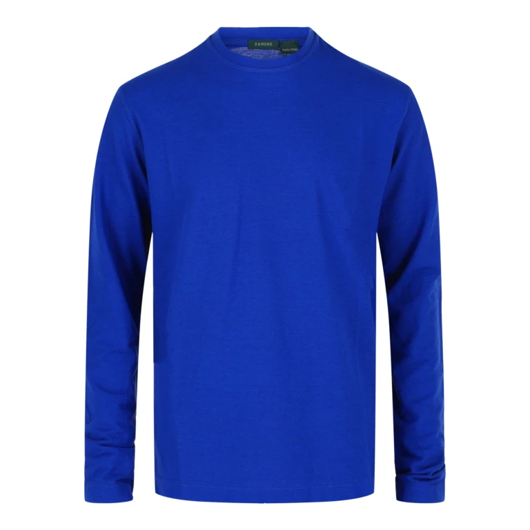 Zanone Long-Sleeve Crew-Neck T-Shirt