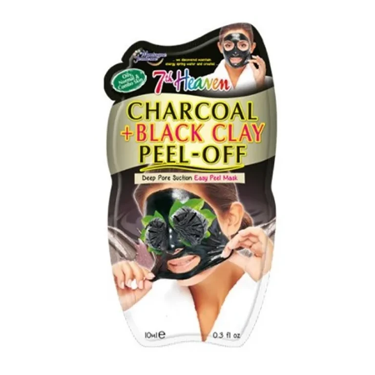 Peel-off mask-off with charcoal and black clay 10 ml