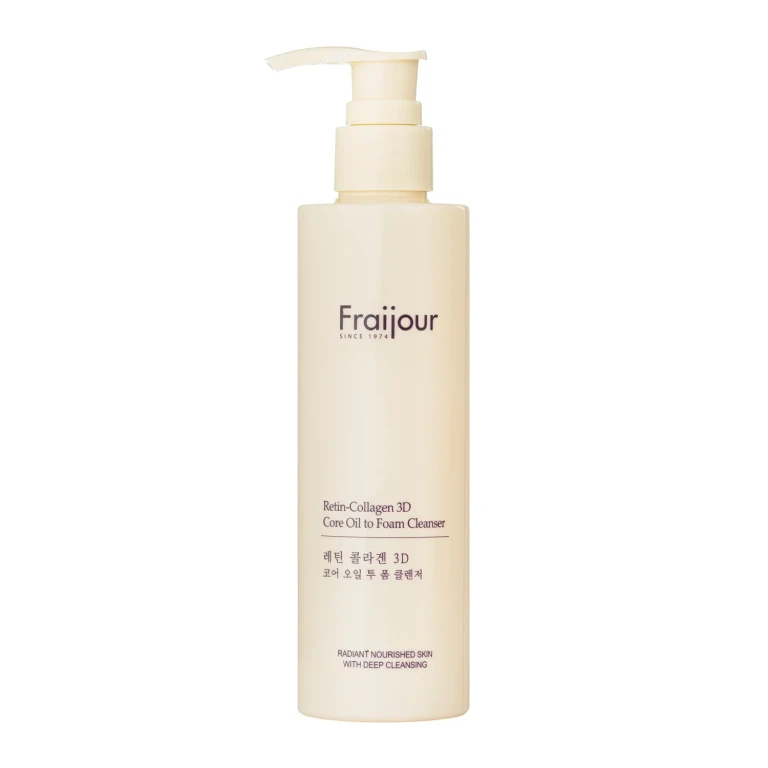 Retin-Collagene 3D Core Oil or Cleansing Foam with Retinal and Collagen 210ml