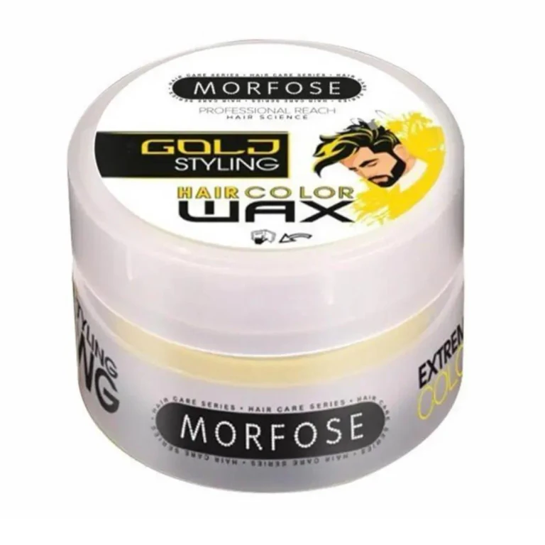 Hair Color Wax - hair coloring wax, strong, matte finish, 100 ml Gold | Golden