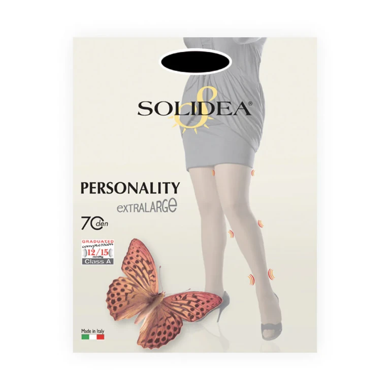 Personality 70 Den Elegant Compression Tights 12 15mmHg 1XXL Black