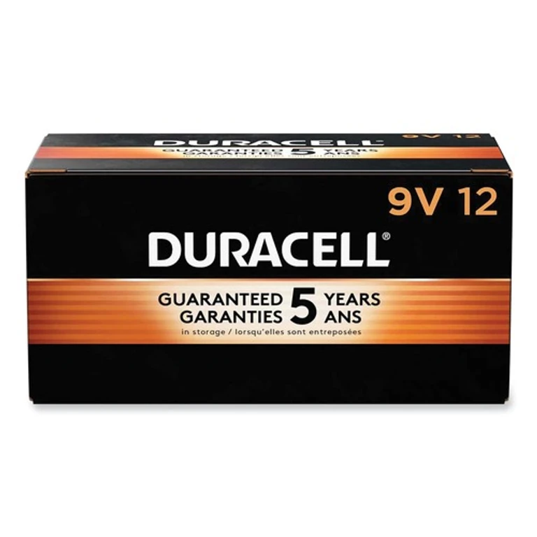 9V CopperTop Alkaline Batteries (12/Box)